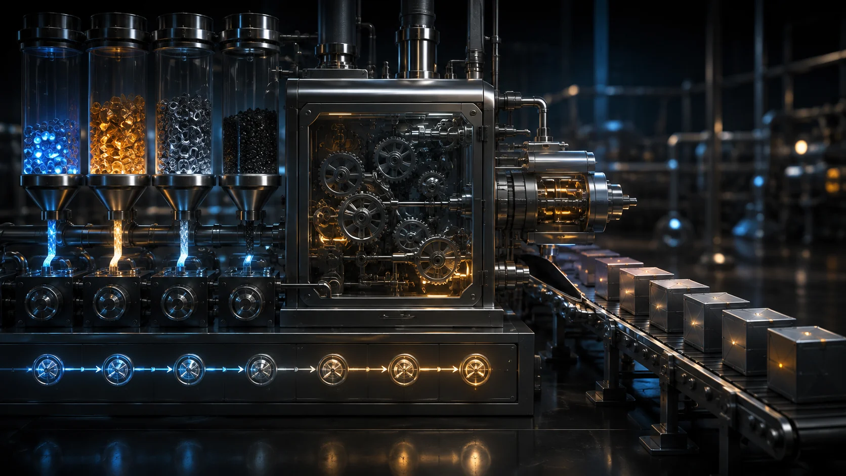 Different inputs, identical output, because the system is producing exactly as designed